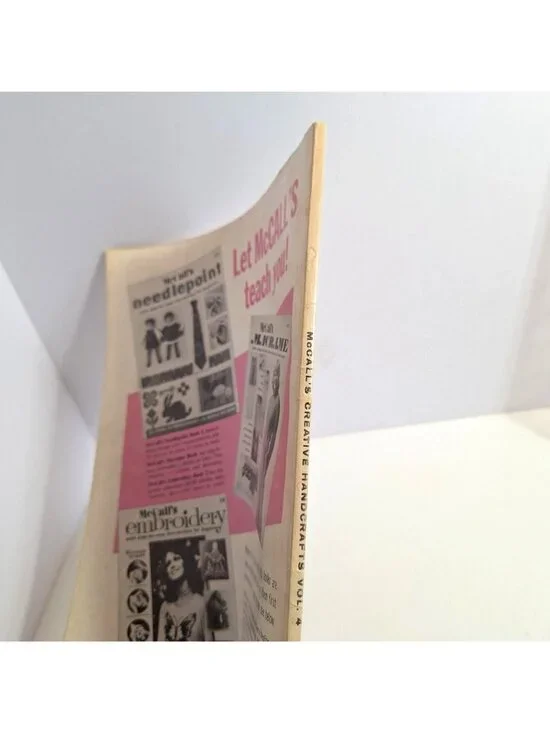 McCalls Creative Handcrafts 1972 Vol 4 Crochet Knitting Vintage Patterns - Picture 3 of 16